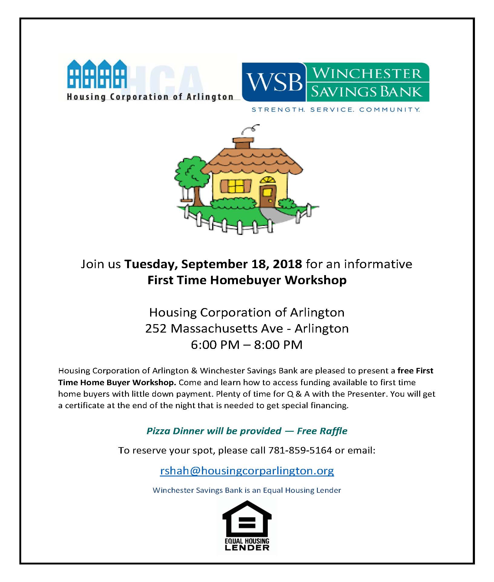 Upcoming Workshops In Arlington >> Free Financial Workshops Housing Corporation Of Arlington Upcoming Workshops In Arlington >> Free Financial Workshops Housing Corporation Of Arlington